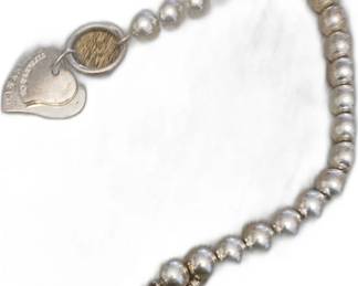 Tiffany & Co. Return to Tiffany Heart Tag Bead Bracelet