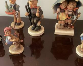 Set of 24  Hummel Goebel Porcelain Figurines 