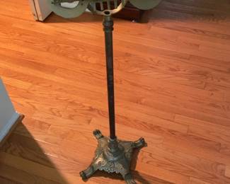 Vintage Brass Lyre Music Stand