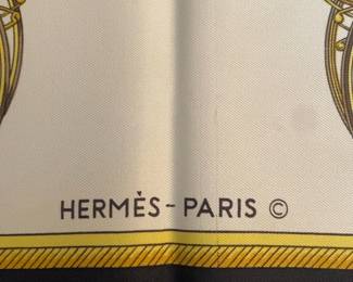 Hermès Silk Scarf 