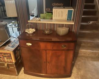 Dining server (matching hutch and table)