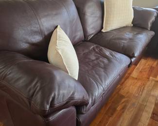 Top Grain Leather sofa