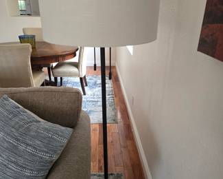Bronze floor lamp