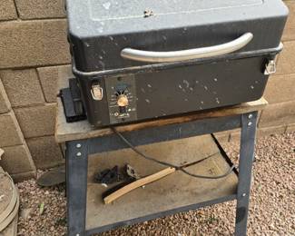 Traeger Electric smoker with pellets
