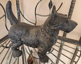 Cast iron Scottie 