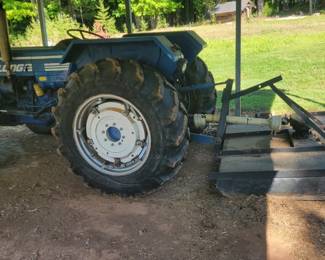 Long 510 tractor and attachments
