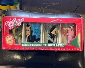 A Christmas Story pint glasses
