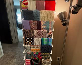 Scarves, scarves, and more scarves