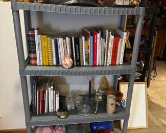 Books and misc decor