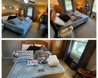 4 piece bedroom set - queen bed