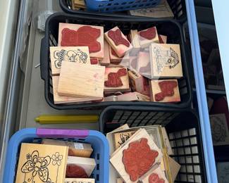 TONS OF STAMPS FOR CRAFTING THIS IS JUST A SMALL AMOUNT