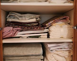 BASIC BED, BATH, AND TABLE LINENS
