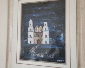 At lesast 10 DeGrazia prints. Quite large