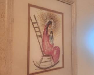 FRAMED DEGRAZIA PRINT