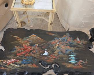 Hand Painted Set of Tables/Nesting Tables *Available for Pre-Sale 