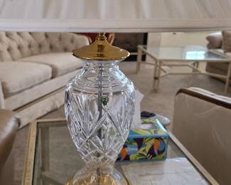 Waterford Crystal Lamp