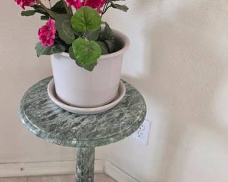 Marble Plant Stand