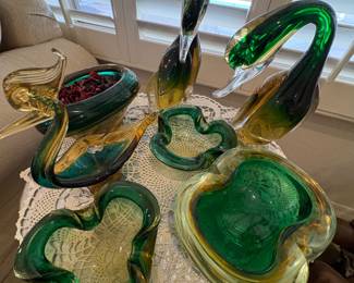 Vintage Art Glass 