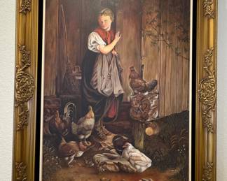 Vintage Oil Painting 