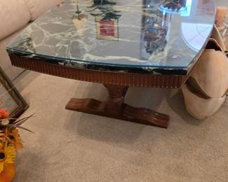MCM Marble Top Coffee Table