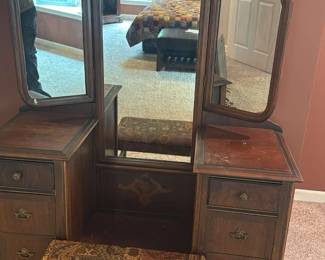 Depression Vanity & Bench