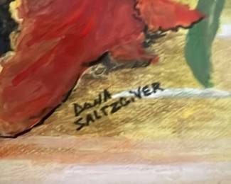 Dana Saltzgiver, Artist-signed 