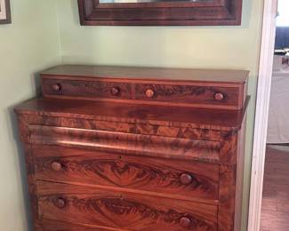 Mahogany Empire Chest