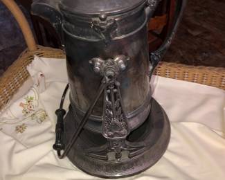 Vintage Silver-plate Samovar