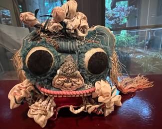 Silk Chinese child's festival hat