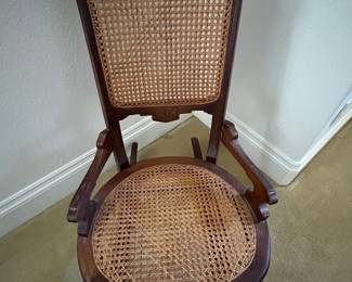 Victorian sewing rocker