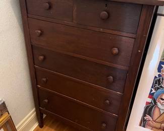 Chest of drawers from military academy