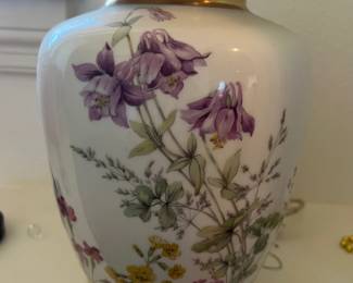 Krautheim Selb Bavarian Porcelain lamps