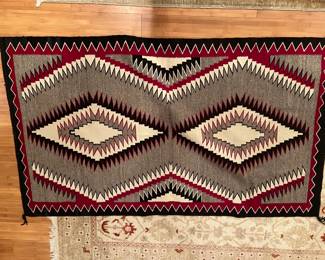 Navajo Eye Dazzler Rug (Colorado 1950)