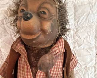 Steiff "Mecki" hedgehog doll