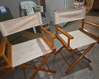 Folding directors chairs