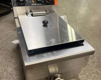 VEVOR Commercial Deep Fryer, 1500W Electric Countertop Fryer with Basket
