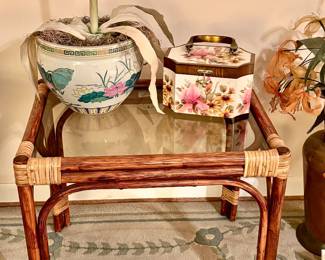 Glass Top Table