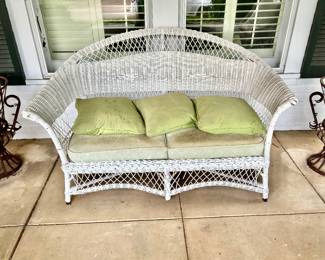 Wicker Sofa