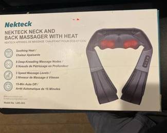 Nekteck Shiatsu Neck Massager with Heat
