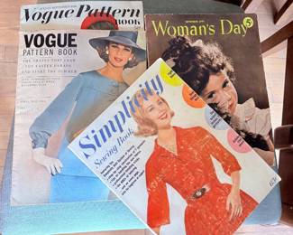 Vintage Vogue Magazines 