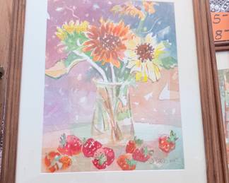 Judi Betts Original Watercolor 