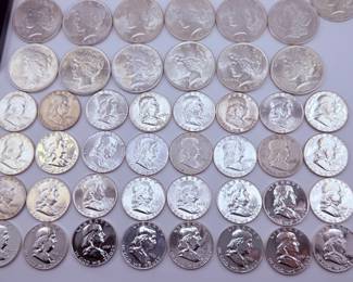 Uncirculated & Circulated & Proof Silver Franklin’s 