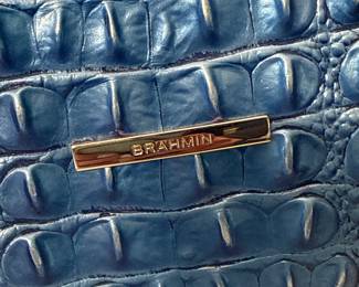 Brahmin Bag in Blue - like new purse