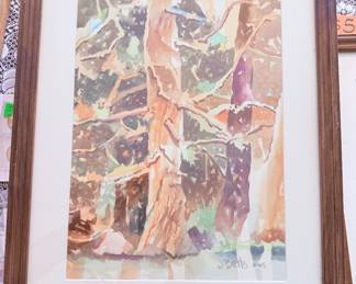 Judi Betts Original Watercolor 