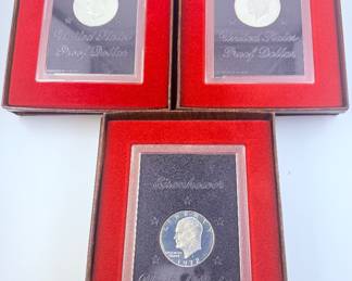 Eisenhower proof dollars in cases 