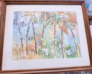 Judi Betts Original Watercolor 