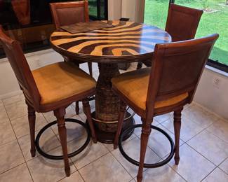 Imagine yourself drinking your morning coffee at this table
