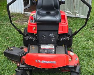 Simplicity Axion 21 Zero Turn Mower