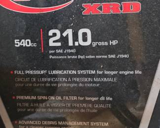 Simplicity Axion 21 Zero Turn Mower