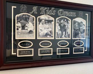 Yankees Photos Framed